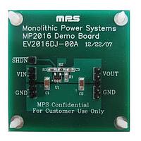 Monolithic Power Systems (MPS) EV2016DJ-00A ບອດປະເມີນຄວາມຕໍ່ເນື່ອງແຫຼງແຮງໄຟຟ້າສະຕູດ MP2016