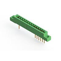 EDAC 307-015-541-104 ຮອບຮອງ 15 POS .156" x .200" ສີຂຽວ