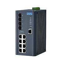 Advantech EKI-7712G-4FI-AE ສະຫນອງອິເທີເນດທີ່ຈັດການໄດ້ 8G + 4SFP ພອດ Managed Ethernet Switch W