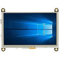 Matrix Orbital HTT50A-TPR-BLM-B0-H6-CH-V5 ມູດູນຈໍ TFT LCD 5 ຢູ່ໃນ TFT ຕ້ານທານ 800x480 HDMI