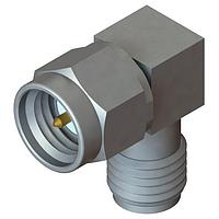 Amphenol SV Microwave M55339/02-30001 ຕູ້ຕໍ່ RF MIL Spec SMA F ເປັນ M Adapter, R/A