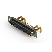 EDAC 630-21W4250-3T1 ຕູ້ຕິດຕໍ່ D-Sub ປະສົມມຸມຂວາ ຕູ້ຕິດຕໍ່ພະລັງງານ Combo D-Sub
