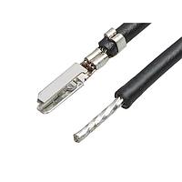 Molex 215711-1104 ການປະກອບສາຍສະເພາະ CLIK-Mate1.5 Lead Sn M-S 300MM 28AWG BK