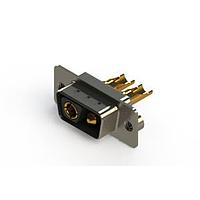 EDAC 627-2WK2222-3N2 ຕົວເຊື່ອມຕໍ່ Mixed Contact D-Sub Connectors Vertical Combo Dsub