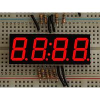 Adafruit 865 ຈອງນາມແສງແດງ 7-ສ່ວນ Optoelectronics