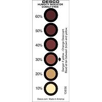 Desco 13856 ບັດບອກຄວາມຊື່ນ HUMIDITY INDICATOR CARD, COBALT-FREE, 6HIC 10-20-30-40-50-60%, 200/CAN