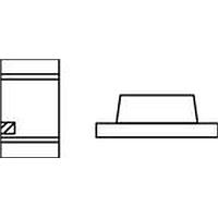 Dialight 598-8150-107F ເດັດ LED ສີເຫຼືອນ້ຳເຫຼືອງ 160mcd 590nm