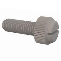 Essentra Components 092528075TEG ກຸມນິ້ວສະເລັ້ນຮູບສະເລັ້ນ, 1/4-28 ການດັບກະດູກ, 3/4 ຍາວ