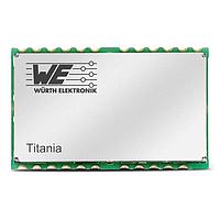Wurth Elektronik 2607011111000 ໂມດູນ Sub-GHz WIRL-PRO1 Titania Radio Module 169MHz