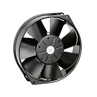 ebm-papst 7118N ພັງລົມ Axial Fan DC Tubeaxial Fan, 150x38mm ຮອງ, 48VDC, 211.9CFM, 12W, 55dBA, 2850RPM, Ball