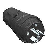 Molex 1301460183 ປຸກແລະປະຕູຮັບໄຟ AC WATERTITE PLG 5-20P ສີດຳ