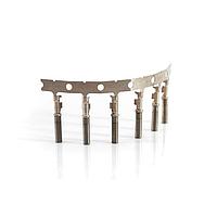 Amphenol SINE Systems AT62-16-0122 ຂໍ້ຕໍ່ຜູ້ຍິງ Cont Stamped/ Formed 16-18 AWG Nic