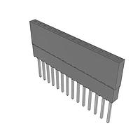 Samtec ESQ-114-24-T-S ລູກບວກສໍເຄດສະຕຣິບສູງ, 0.100" ຊີ້ນ