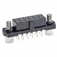 Harwin M80-4201242 ຮອບຮອງ 06+06 WAY DIL V FEMALE HEX/JS