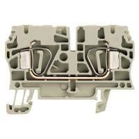 Weidmuller 1683630000 DIN Rail ຂົ້ວຕໍ່ສາຍ ZDU 4 GR