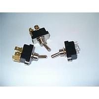 Electroswitch 9003D ສະຫນັບສະຫນູນ Toggle Switch, DPST, 15A-125VAC, 10A-250VAC, ON-NONE-OFF, SOLDER LUG, CSA