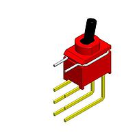 Dailywell 2UD1T1A01M7RES ສະຫນອງສະຫນອງສະຫນອງ SPDT ON-ON VT RT ANG