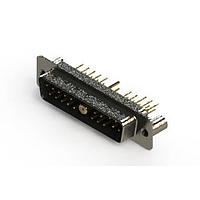 EDAC 627-21W1224-5T3 ຕົວເຊື່ອມຕໍ່ Mixed Contact D-Sub Connectors Vertical Combo Dsub