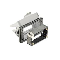 HARTING 09370100397 ຕໍ່ຕົວກຳລັງຫນັກ 10B ຄັ້ງດຽວ, ມີໂຄງ