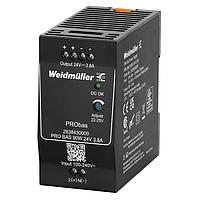 Weidmuller 2838430000 ອຸປະກອນຈົດສະຫຼຸບ PRO BAS 90W 24V 3.8A