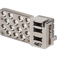 Amphenol SV Microwave 9311-60215 ແມດຊູນຮອບປະສົມ SMPM 14 ພອດ/3 ພອດ PLGIN MOD