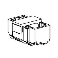 Amphenol Commercial Products G846A202100T1HR ປຸກຮາງສົງສາຍໄຟຟ້າໄປບອດ 1.0mm Pitch,STR SMT,2x10Pin,G/F,NY4T,T&R W/CAP,LATCH Tyep,COLOR-NATURAL