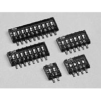 APEM IKH0203000 ສະຫນັບ DIP 2POS SPST 0.1A 24VDC 1/2 Pitch DIP Switch