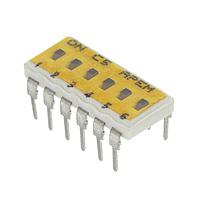 APEM IKN0600000 ສະຫນາມສະຫນອງ DIP 6POS SPST 0.1A 24VDC