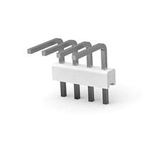 AMP Connectors - TE Connectivity 3-644457-4 ອັນຊຣູດເດີນ NARROW FLT HDR 4P ມຸມຂວາ Post