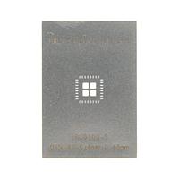 Chip Quik IPC0100-S ປຸ່ມຊ່ອງແລະຕົວແປງ QFN-32 ສແຕນເລດສຕີນ Stencil