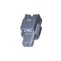 AMP Connectors - TE Connectivity 2098557-1 ກອງປົງ 2POS, MCON 1.2 CB REC 2p TL SEALED