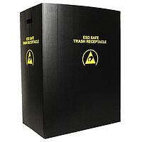 Protektive Pak 37817 ຜະລິດຕະພັນຄວບຄຸມປະຕິບັດການສະຫງົບສະຫງົບ TRASH RECEPTACLE, ໃຫຍ່, 21''x12-3/4''x28'', 36 GAL