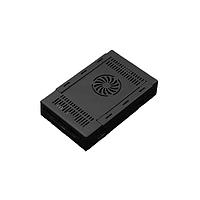 DFRobot FIT0945 ເຄື່ອງປົວເຢັນເຫຼັກ Metal Cooling Case ສໍາລັບ LattePanda 3 Delta Single Board Computer