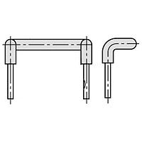 Omron Automation and Safety P2RM-SR ເຄື່ອງສົມປະກອບແລະຮາດແວ SCREWLESS SOCKET BRDG (50 PK)