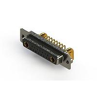 EDAC 630-17W2640-4N2 ຕູ້ຕິດຕໍ່ D-Sub ປະສົມມຸມຂວາ ຕູ້ຕິດຕໍ່ພະລັງງານ Combo D-Sub