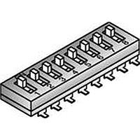 Mountain Switch 106-EM08-EV ສະຫນັບສະຫນູນ DIP RAISED ACT 8 POS