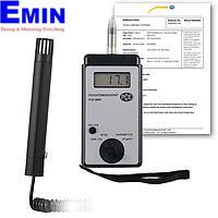 PCE WM1-ICA Thermo Hygrometer (-20~80°C;10~95% RH;0,5~74,4 g / m³; ISO Calibration Cert.)