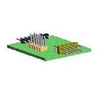 Amphenol FCI 76308-208LF ການປະກອບປະກອບການເຊື່ອມຕໍ່ບັດ Vert ແຖວດຽວ, .100CC, 8P