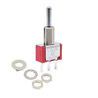 E-Switch 100SP4T1B1M2QEH ສະຫນັບສະຫນູນ Toggle (ON)-OFF-(ON) PC MT