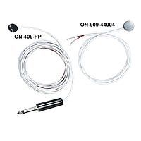 OMEGA ON-909-44030-40 ຕິດກັບການວັດອຸນຫະພູມຜິວພື້ນດ້ວຍ Thermistor ຮູບແບບເງິນຫຼັກ SS Housing (± 0.1 °C (± 0.18 °F), 3000 Ω, Stripped Leads)