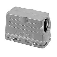 Amphenol Tuchel C146 67R016 500 8 F ຮູດສະຫນັບຮູດຂະໜາດ 16 ດ້ານພ້ອມກັບ 2 ແລວ; IP67