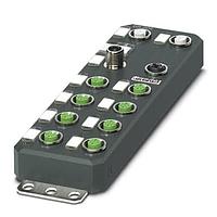 PHOENIX CONTACT 2701520 ໂມດູນອິນເຕີເຟດບລອກທເີນມິນ AXL E EC DI8 DO8 M12 6P