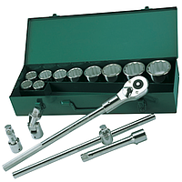 SATA 09015 15PC. 3/4 ນິ້ວ DR. ຊຸດ SOCKET (METRIC)