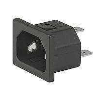 Schurter 6162.0021 ປະຕູເຂົ້າ 6010 APPLIANCE INLET 10A 70C