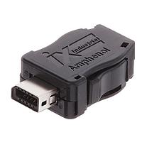 Amphenol Commercial Products ND9BP7200 ຕົວເຊື່ອມ ix Industrial IP20 ປະເພດ B,8uin,26-28AWG