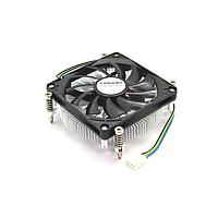 Rego Electronics RG3129M-25-002 CPU Cooler ອະລູມິເນຍອອກແບບຮູບພູມລົດລົງມີຖັງຖອຍຄູເປີບ້າງຖັງພັນ 80x10 Axial ມີ PWM