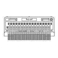 JAE Electronics MX34032NF4 ຫົວກາງການເຊື່ອມຕໍ່ Pin Header 32 Pos R/A