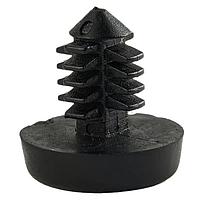 Essentra Components FBR-1 ຕີກັບຮິວັດຟຸດ, ຮິວັດບາບ, ສີດຳ