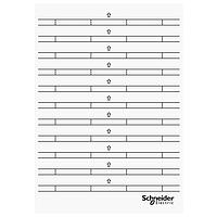SCHNEIDER XBLYGK5 ແບບປ້າຍແຊັກ INSERT LABELS FOR XBTGK5XXX
