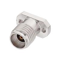 AMP Connectors - TE Connectivity 2081570-2 ພາເນລ ຣີເຊບເຕຄເບີ 2.92MM JACK 2 HOLE FLANGE RECEPTACLE